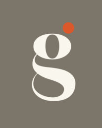 logotyp i form av ett gement g