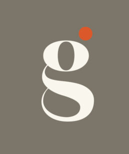 logotyp i form av ett gement g